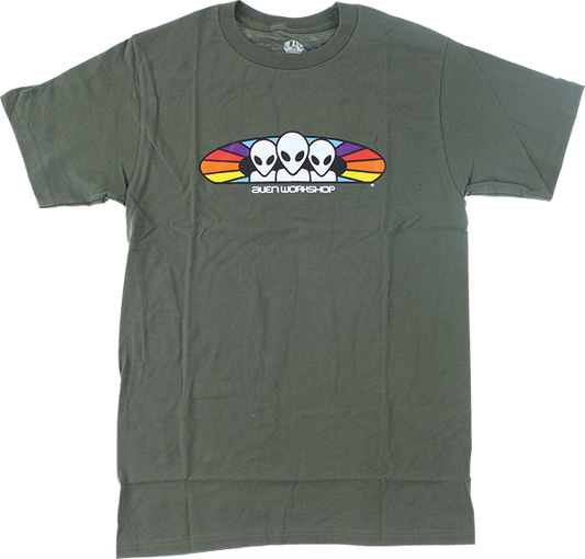 Alien Workshop Spectrum T-Shirt - Size: MEDIUM Olive