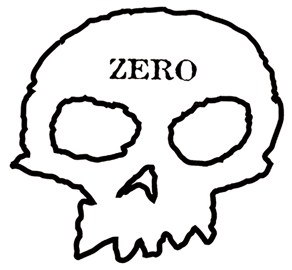 Zero Skull Decal Single