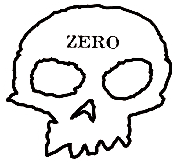Zero Skull Decal Single