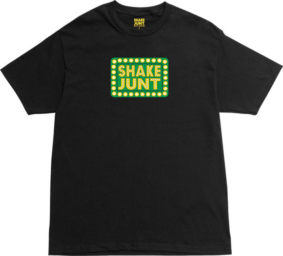 Shake Junt Box Logo T-Shirt - Size: MEDIUM Black