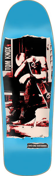 Santa Cruz Knox Punk Skateboard Deck -9.89x31.75 Reissue DECK ONLY