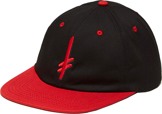 Deathwish Gang Logo Skate Skate HAT - Adjustable Black/Red  