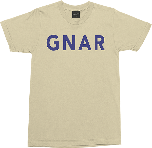Gnarhunters Gnarmy T-Shirt - Size: SMALL Natural