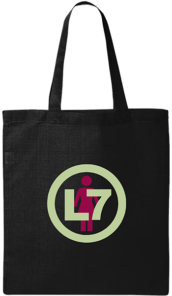 Girl L7 Logo Tote Bag Black