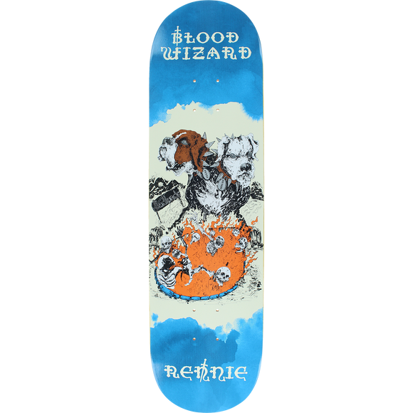 Blood Wizard Rennie Badlands Dogs Skateboard Deck -8.25 DECK ONLY