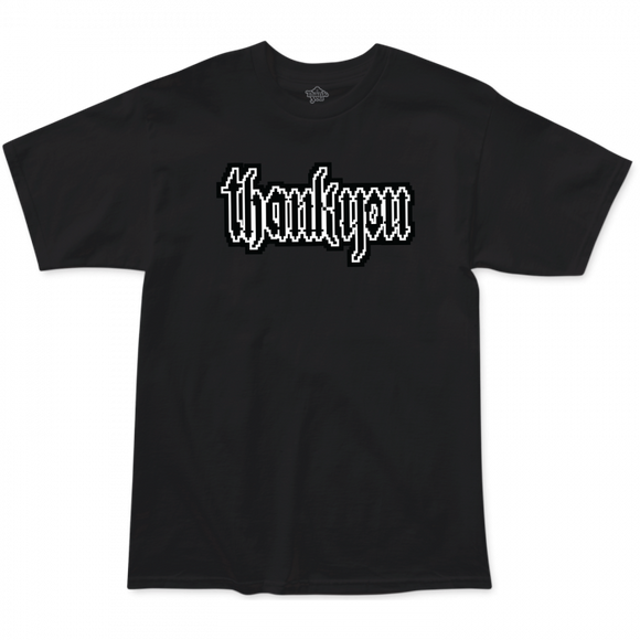 Thank You Gothic Sprite T-Shirt - Size: Medium Black
