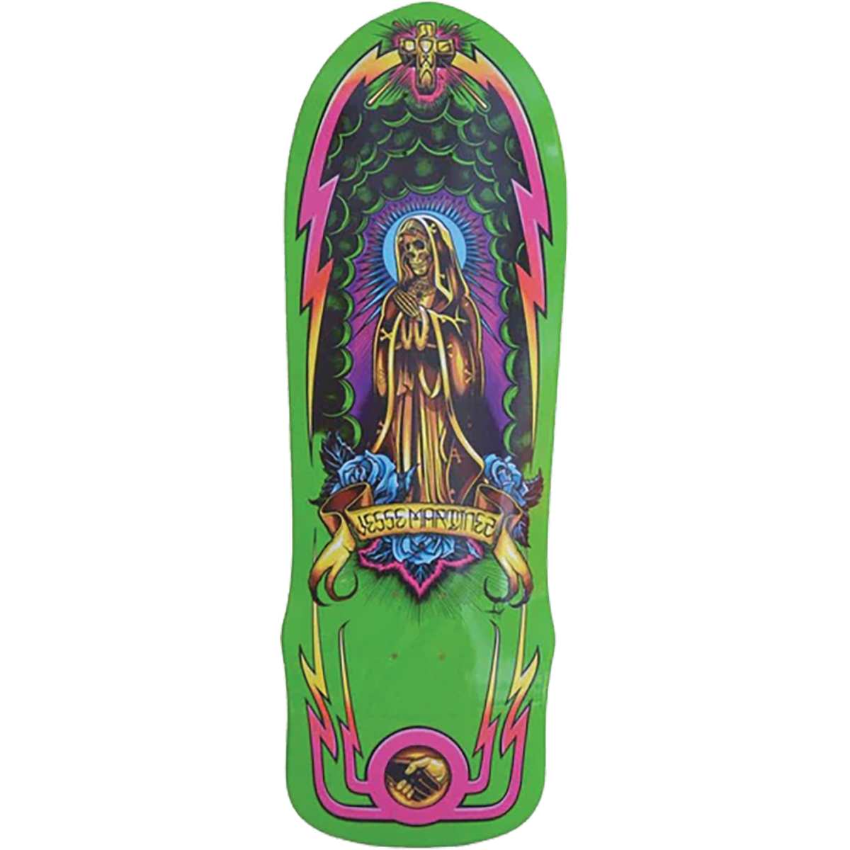 Dogtown Martinez Guadalupe Hs Dk-10x30.25 Neon Green Dip DECK ONLY
