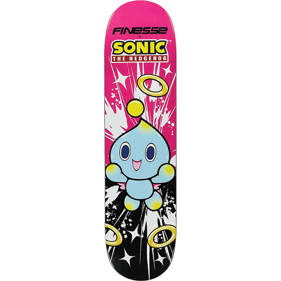 Finesse Sega Sonic Chao Skateboard Deck -8.25 DECK ONLY