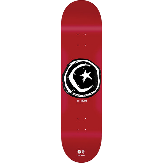 Foundation Witkin Star And Moon Skateboard Deck -8.5 DECK ONLY