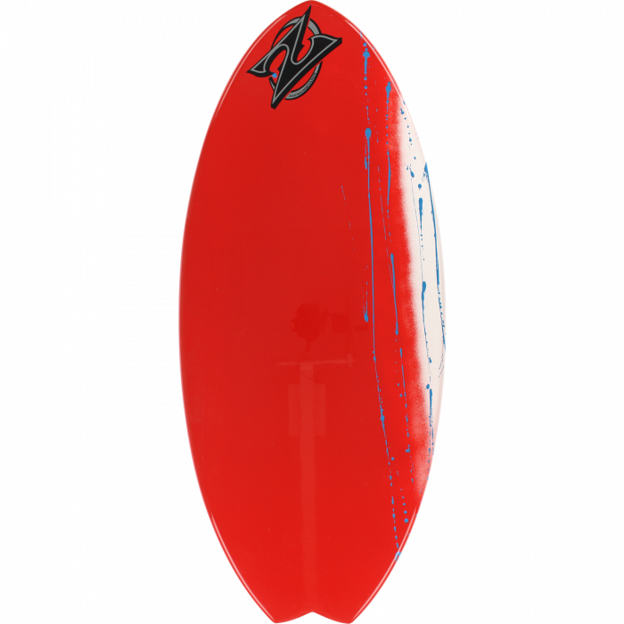 Skimboard Zap Fish Skimboard 47X20.25" Swallow Tail Assorted Colors