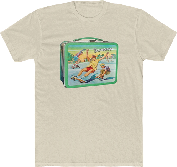 45rpm Lunch Box T-Shirt - Size: X-Large Tan