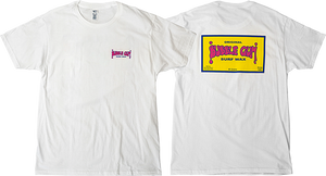 Bubble Gum Original Logo T-Shirt - Size: X-LARGE White