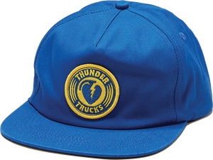 Thunder Charged Grenade Skate HAT - Adjustable Blue/Gold 