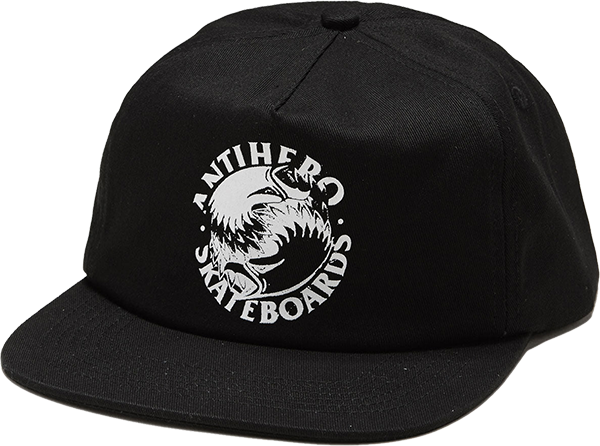 Antihero Yeag Yang Skate HAT - Adjustable Black 