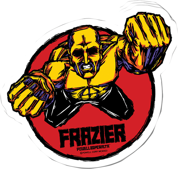 Powell Peralta Mike Frazier Yellow Man Decal Single
