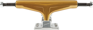 Tensor Reg Mag-Light 5.25 Glossy Gold/Silver Skateboard Trucks (Set of 2)