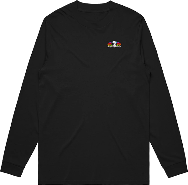 Alien Workshop Spectrum Embroidered Long Sleeve Shirt MEDIUM Black