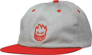 Spitfire Lil Bighead Skate HAT - Adjustable Grey/Red 