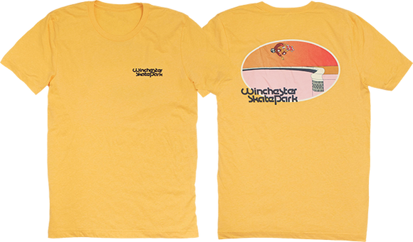 45rpm Winchester T-Shirt - Size: Large Yellow