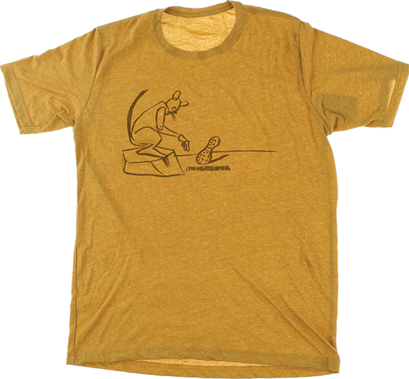Thw Peanut Ponder T-Shirt - Size: Medium Gold