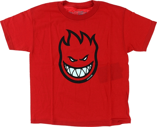 Spitfire Bighead Classic Youth-T-Shirt - Red