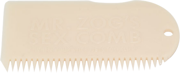 Sex Wax Wax Comb Bone White