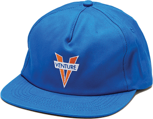 Venture Heritage Skate HAT - Adjustable Blue/Orange 