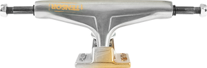 Tensor Reg Alum 5.5 Stencil Mirror Raw/Gold Fade Skateboard Trucks (Set of 2)
