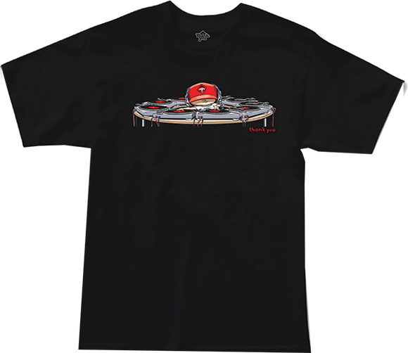Thank You Ronnie Creager Mix Master T-Shirt - Size: Medium Black