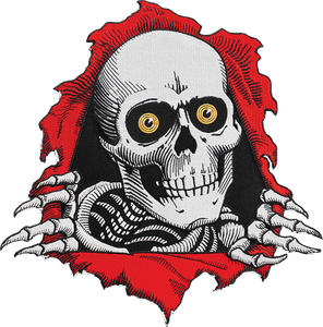 Powell Peralta Ripper 10" Patch White/Red/Black