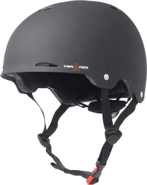 Triple 8 Gotham Helmet Matte Black Cpsc/Astm