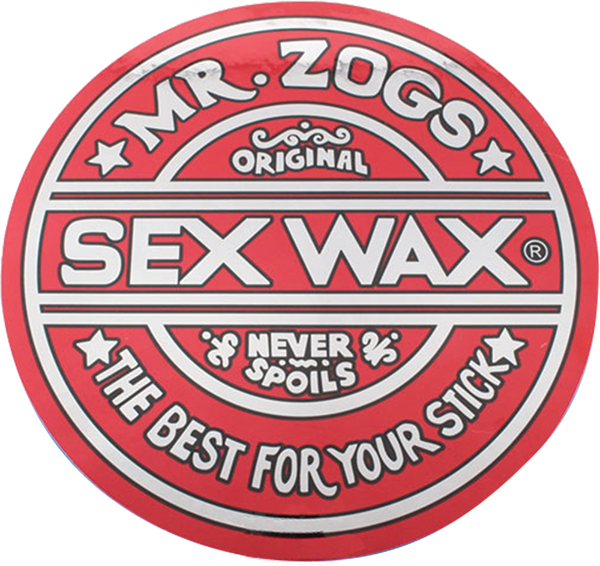 Sexwax Circle 9.5" Decal Assorted