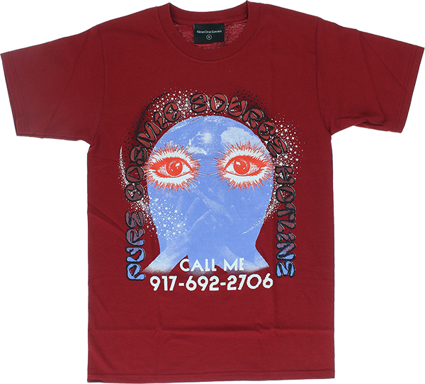 Call Me 917 Pure Cosmic T-Shirt - Size: Small Cardinal