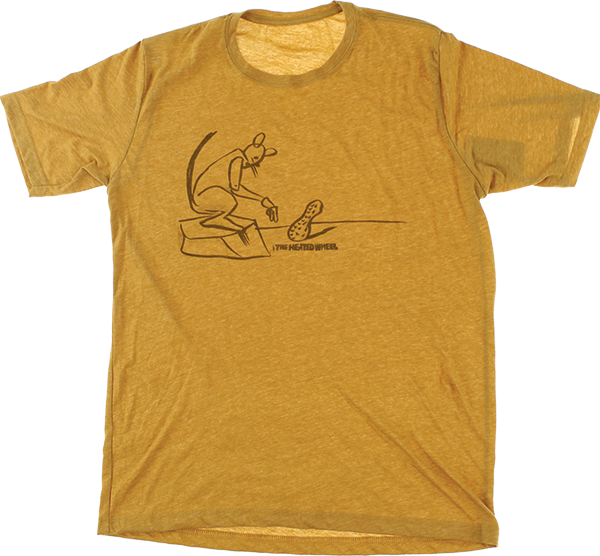 Thw Peanut Ponder T-Shirt - Size: XX-Large Gold