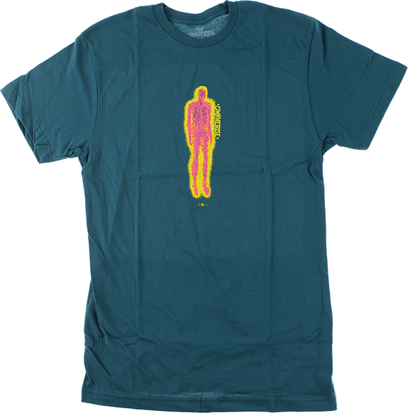 Umaverse Partical Man T-Shirt - Size: Large Ocean Blue