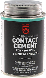 Gear Aid Wetsuit Cement Aquaseal+Neo 4oz Black