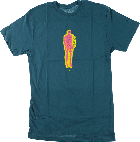Umaverse Partical Man T-Shirt - Size: Small Ocean Blue