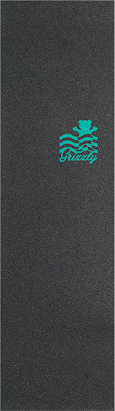 Grizzly 1-Sheet Wavy Black/Aqua