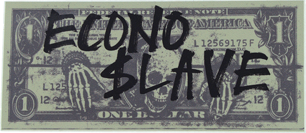 Slave Econoslave Decal