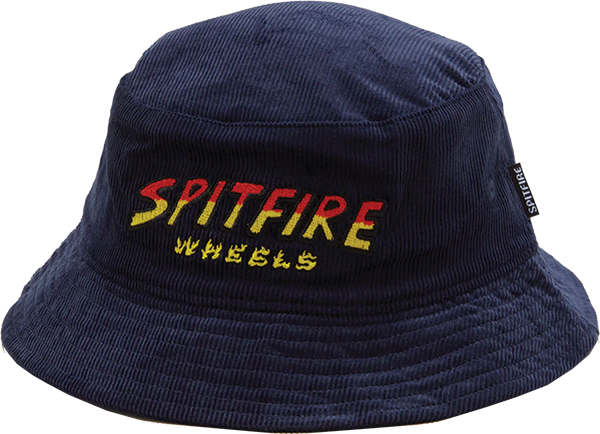 Spitfire Hell Hounds Script Bucket Skate HAT - Ofm-Navy 