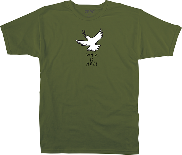 Zero War Is Hell T-Shirt - Size: Small Army
