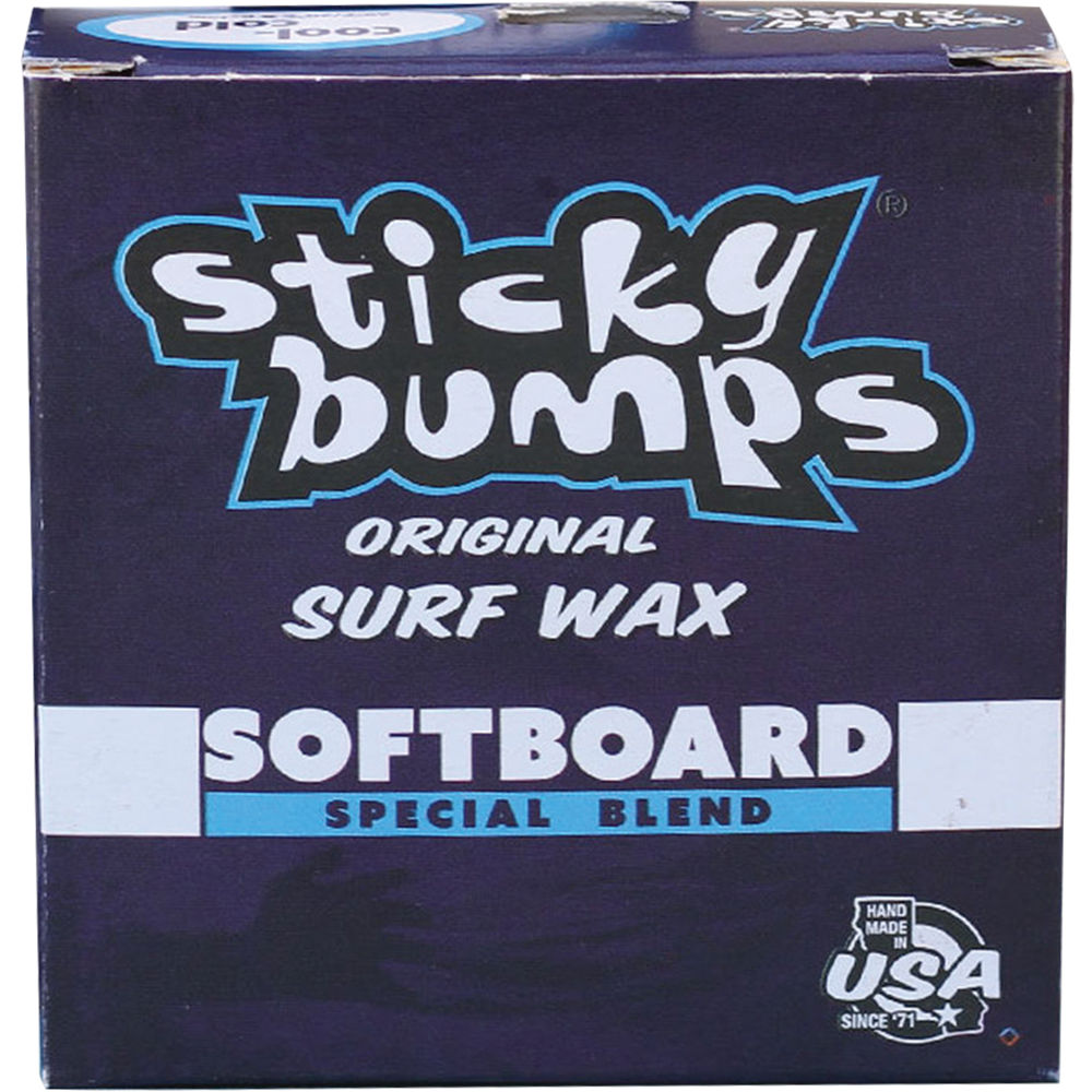 Sticky Bumps Softboard Wax Cool/Cold Single Bar