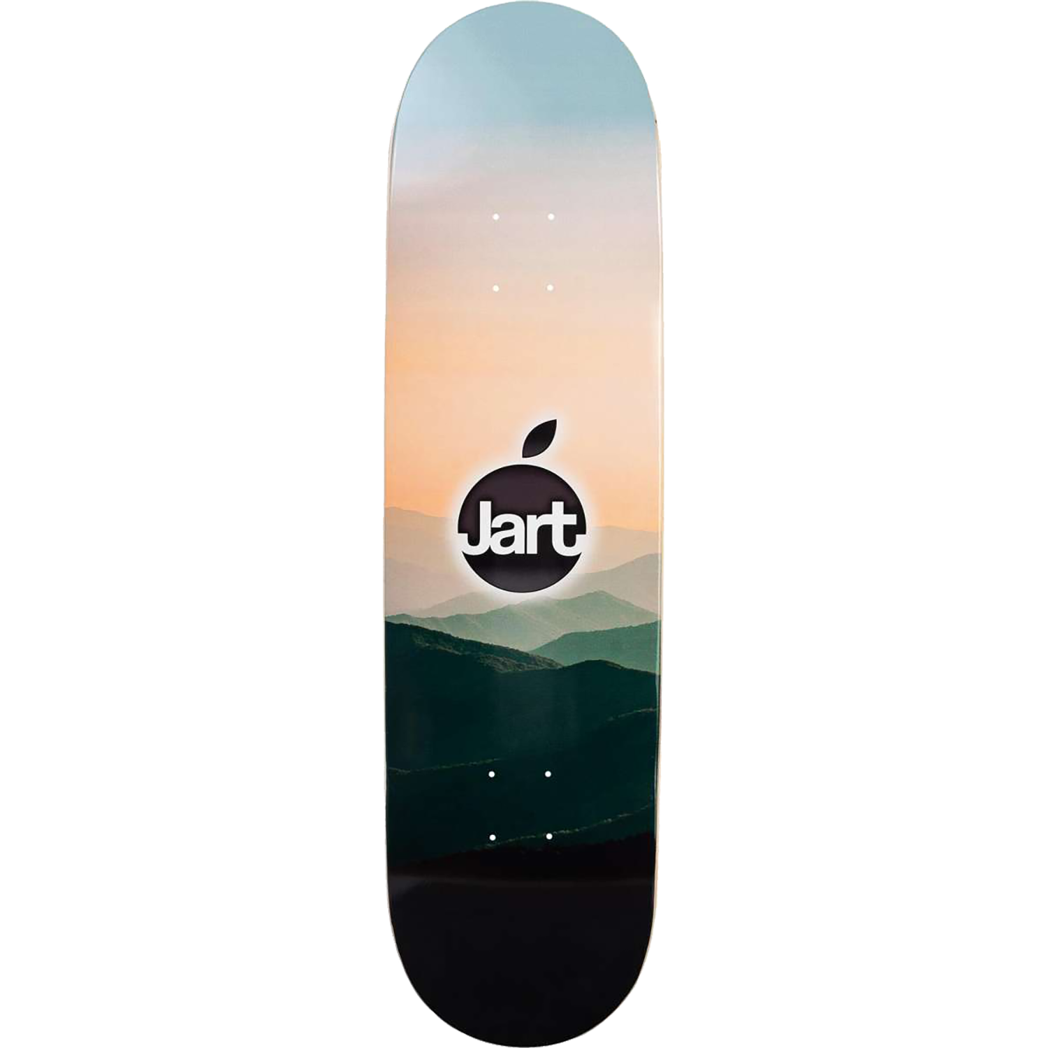 Jart Orange Skateboard Deck -8.25 DECK ONLY