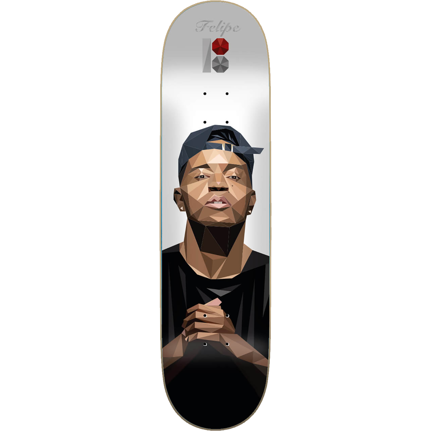 Plan B Gustavo Alf Skateboard Deck -8.0 DECK ONLY