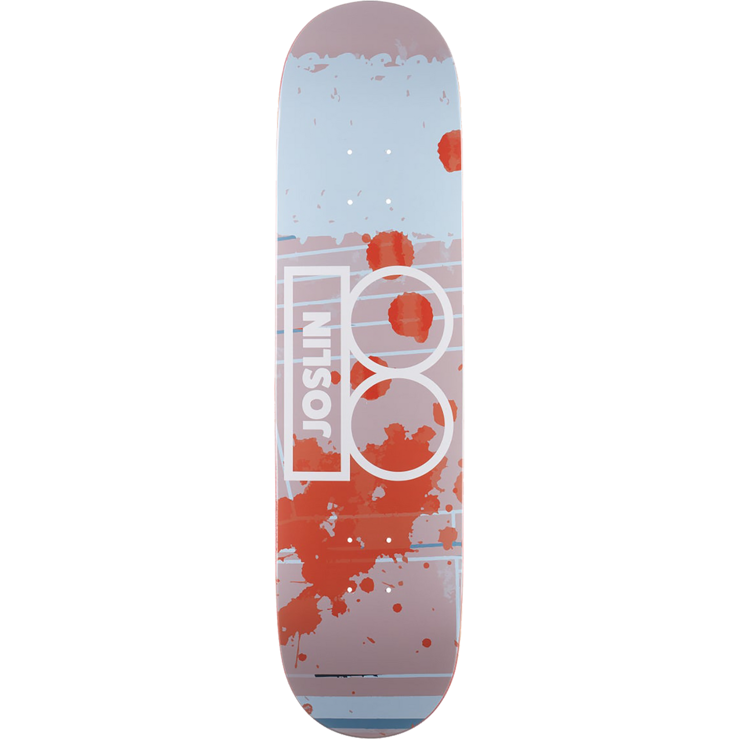 Plan B Joslin Mixed Media Skateboard Deck -8.0 DECK ONLY