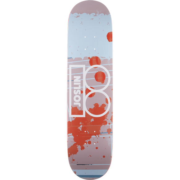 Plan B Joslin Mixed Media Skateboard Deck -8.0 DECK ONLY