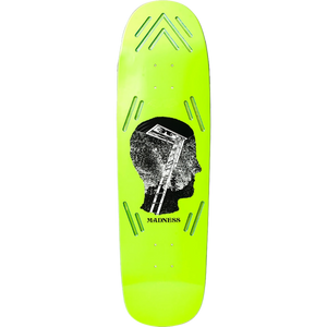 Madness Out Of Mind Skateboard Deck -9.13x32.6 R7 Neon DECK ONLY