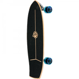 Flow Surfskates Grom Complete Skateboard -10x29 Blue