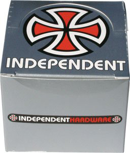 Independent 12/Pk 1" Phillips Silver Hardware  | Universo Extremo Boards Skate & Surf