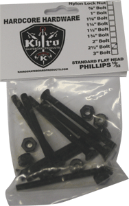 Khiro Flathead Hardware 2-1/2" Phillips Single Set